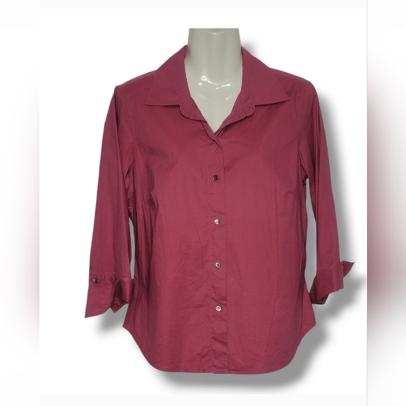 J. Crew Tops - J. Crew Women's Rose Button-Down Shirt